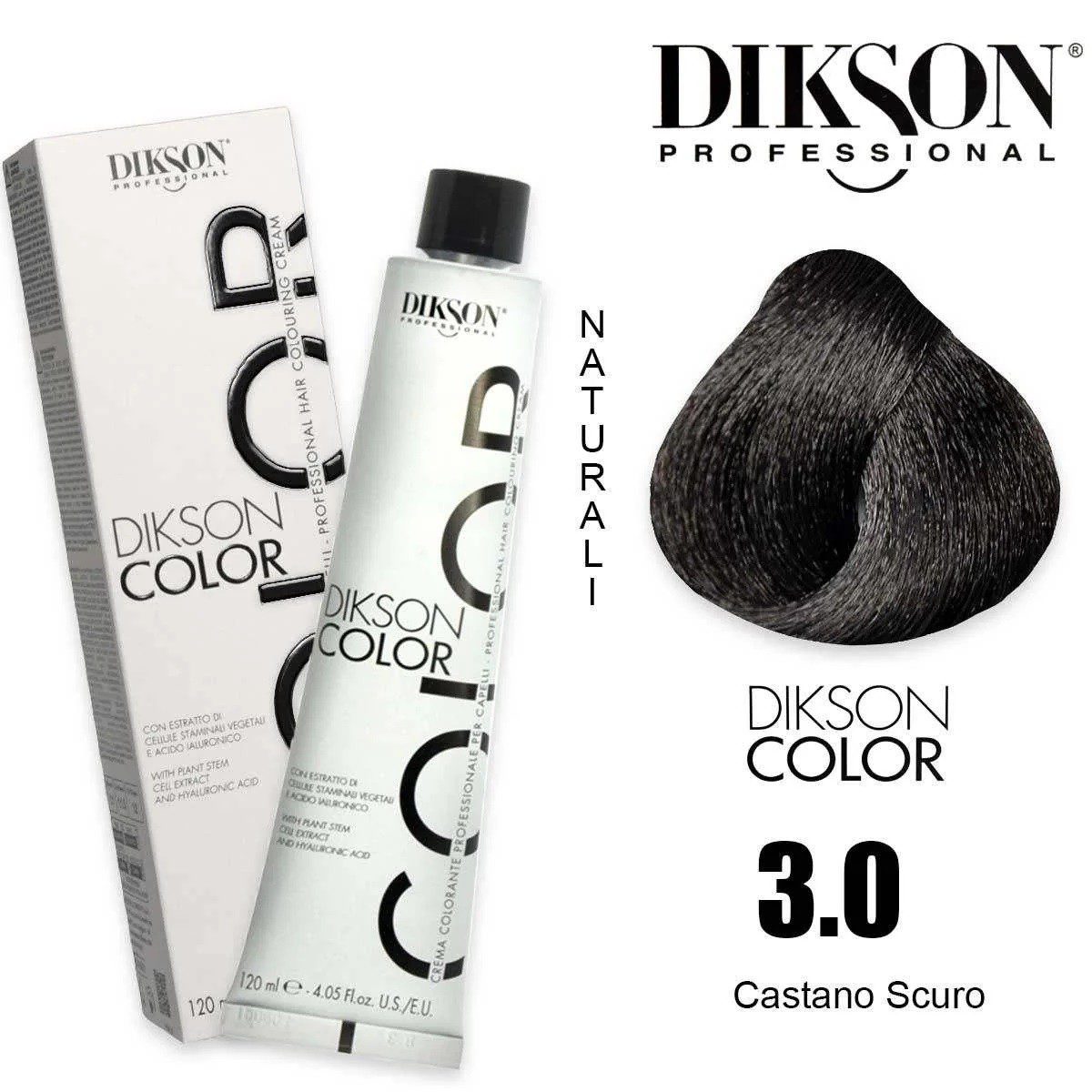 Tinte Permanente Dikson Color 120 ml, Naturales
