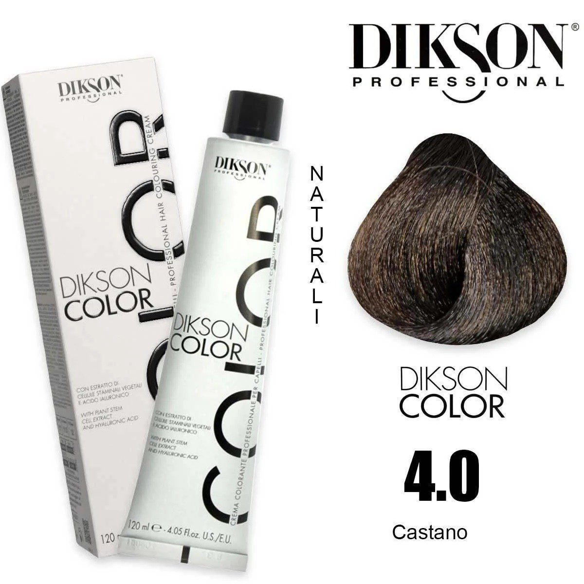 Tinte Permanente Dikson Color 120 ml, Naturales