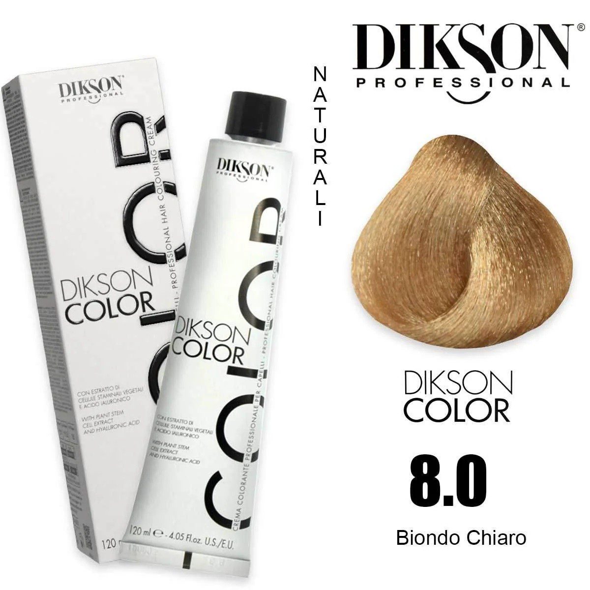 Tinte Permanente Dikson Color 120 ml, Naturales