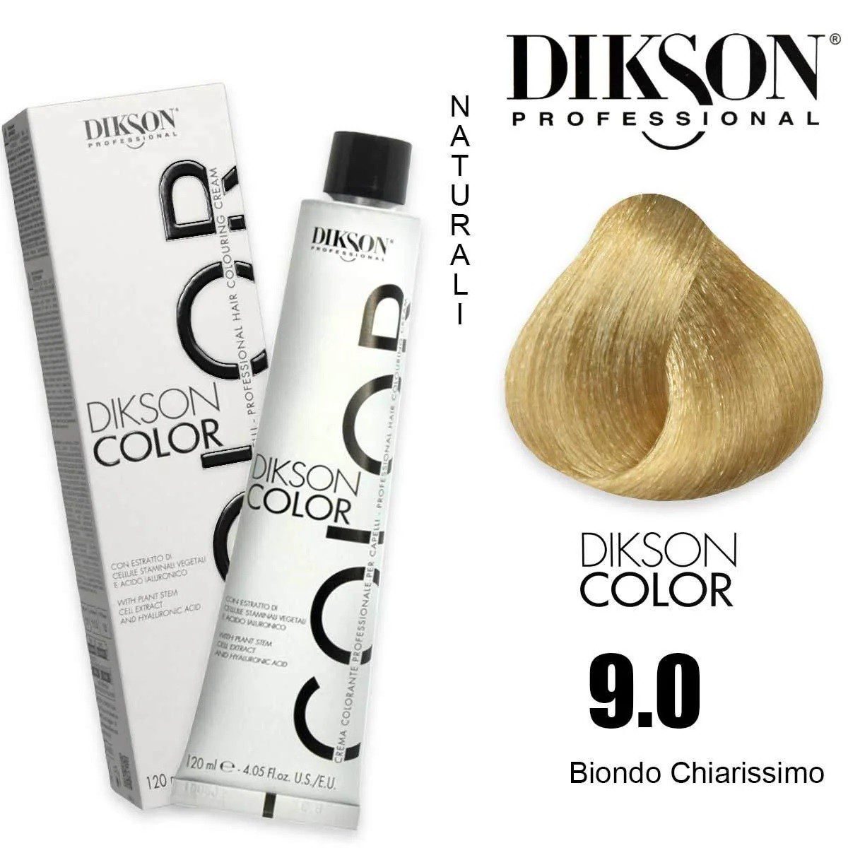 Tinte Permanente Dikson Color 120 ml, Naturales