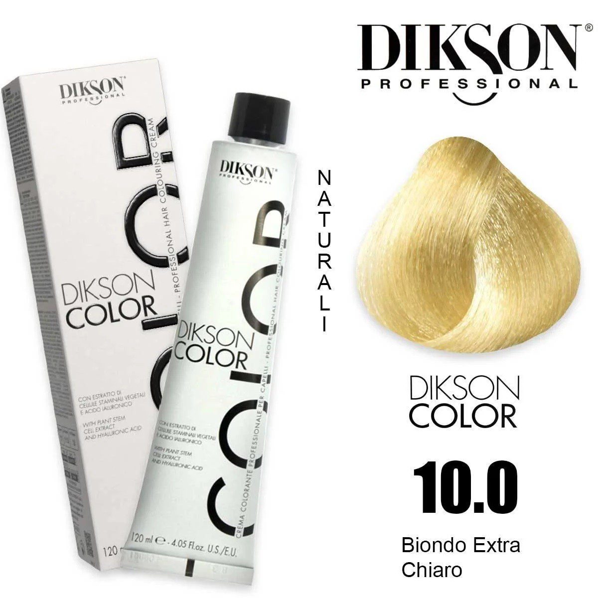 Tinte Permanente Dikson Color 120 ml, Naturales