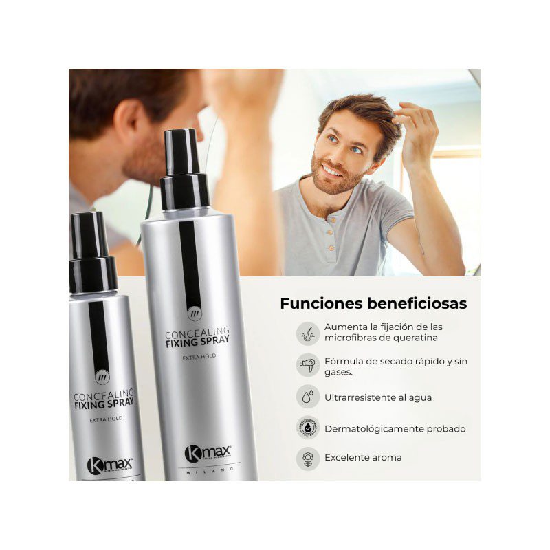 K-max Spray de Fijación Fibras capilares