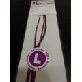 Extensión pluma. 3 Uds. Talla L. Fucsia