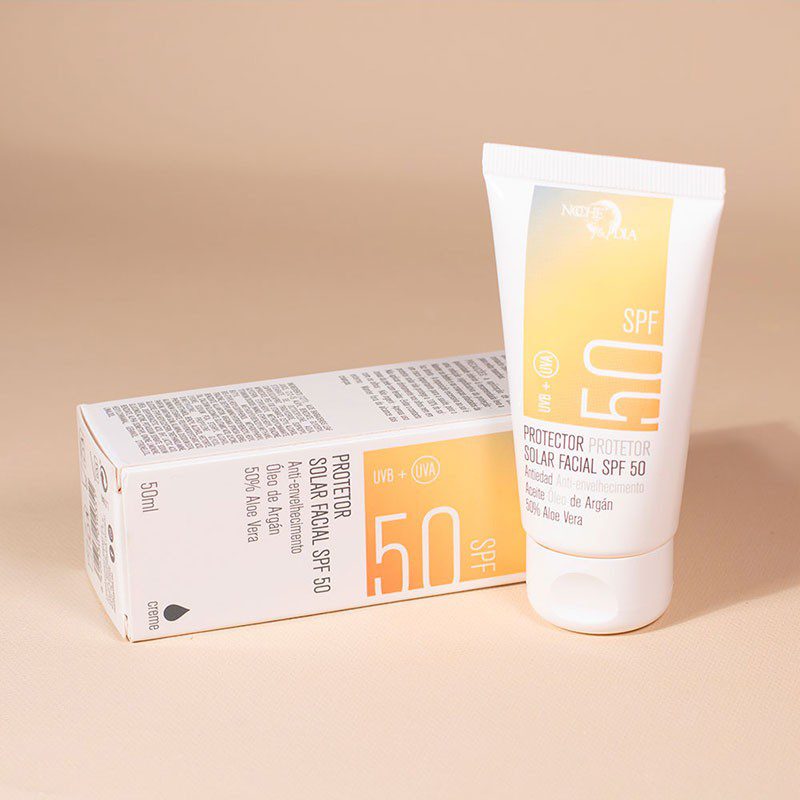 Protector Solar Facial, Factor Spf 50.  50 ml