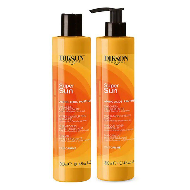 Mascarilla Superhidratante con Protector, Cabello Solar Super Sun Dikson 300ml