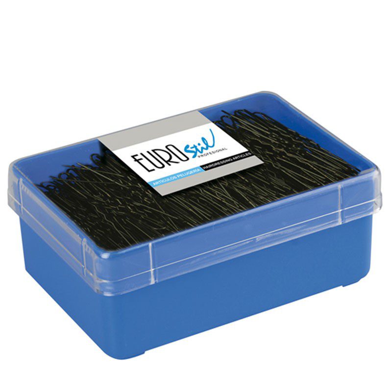 Horquillas Clips Invisibles 5,5 cms. Eurostil 01616, Caja 400 Uds