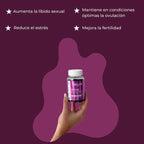 Tratamiento de Choque Sexual Mujer, Viales bebibles + 180 Gummies
