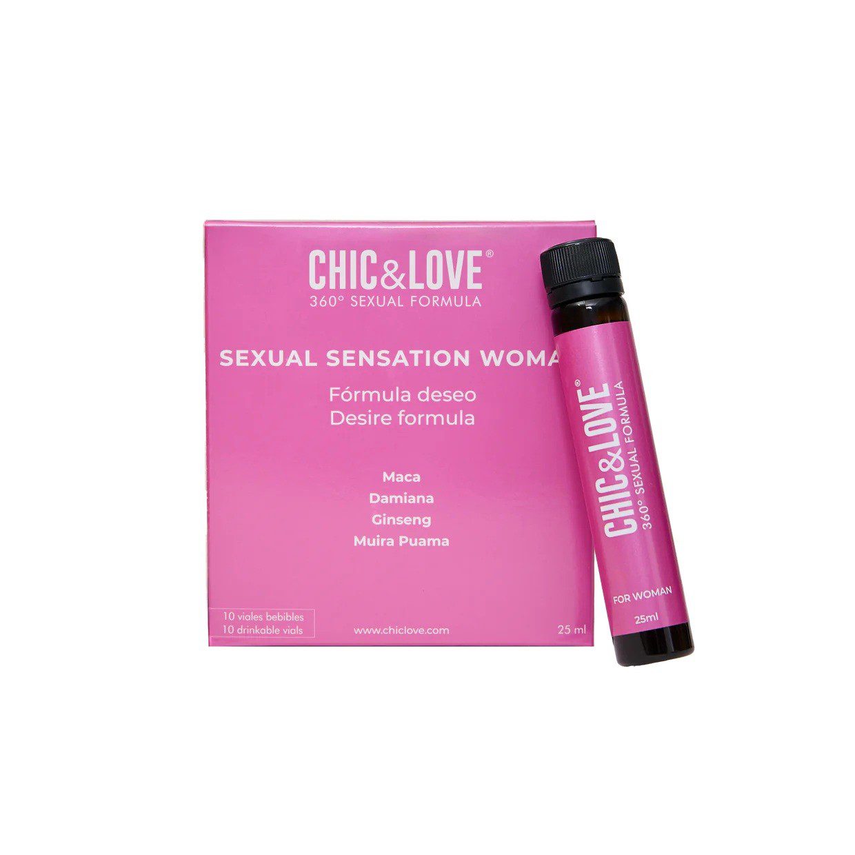 Sexual Mujeres, Elixir 360º Chic & Love, 10 Bebibles