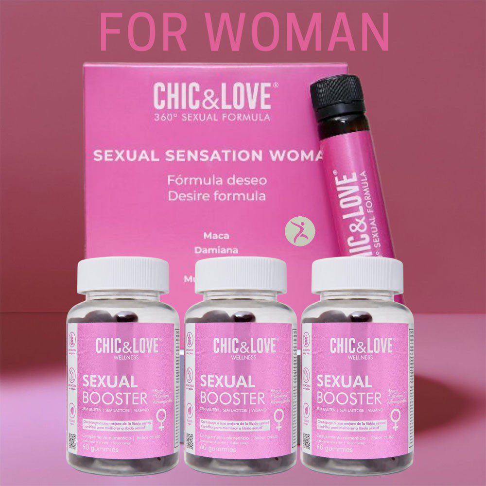 Kit Sexual Mujeres, Tratamiento Choque Elixir 360º Chic & Love