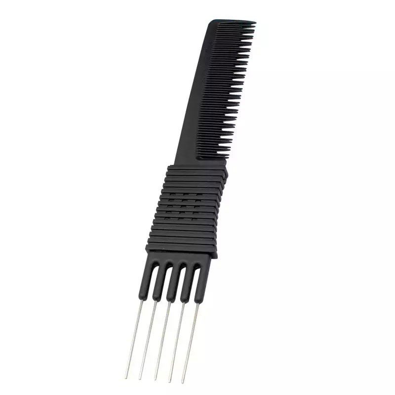 Peine 5 Pua Metal De Fibra De Carbón Pro 19 cms, Muster 17634