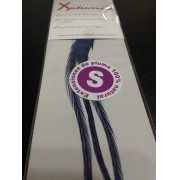 Extensión pluma. 3 Uds. Talla S. Azul eléctrico