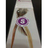 Extensión pluma. 3 Uds. Talla S. Caramelo