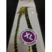 Extensión pluma. 3 Uds. Talla XL. Amarillo