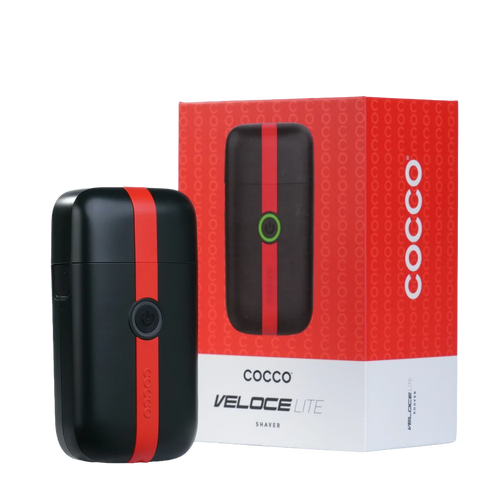 Afeitadora Profesional Cocco Veloce Lite Negra y Roja Edicion  Limitada