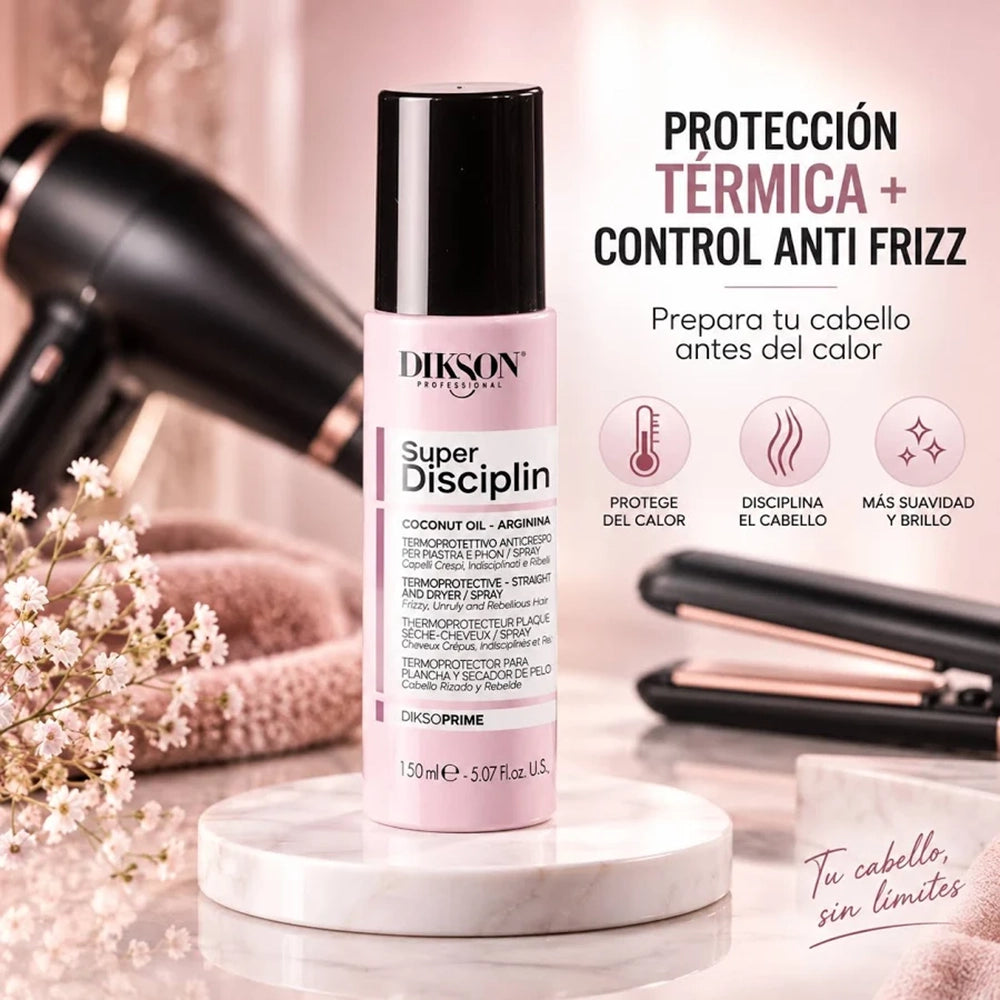 Spray Termoprotector Antifrizz Dikso Prime Super Discipline