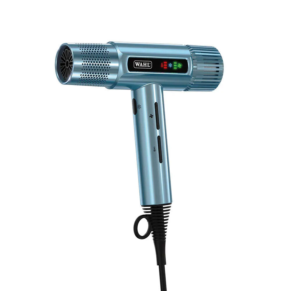Secador de Pelo Digital de Alta Velocidad Wahl Vanquish Cool Blue Edición Limitada