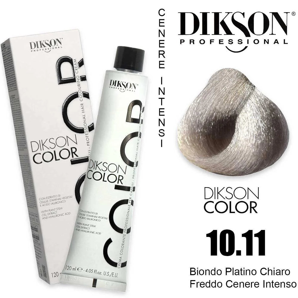 Tinta Dikson Color Coloração Permanente Tons Cinza Intenso 120ml