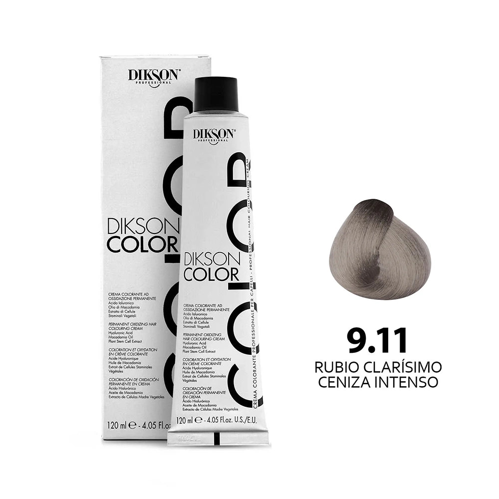 Tinta Dikson Color Coloração Permanente Tons Cinza Intenso 120ml