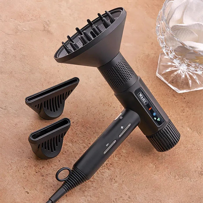 Wahl Vanquish Negro Secador de Pelo Digital de Alta Velocidad Edición Limitada