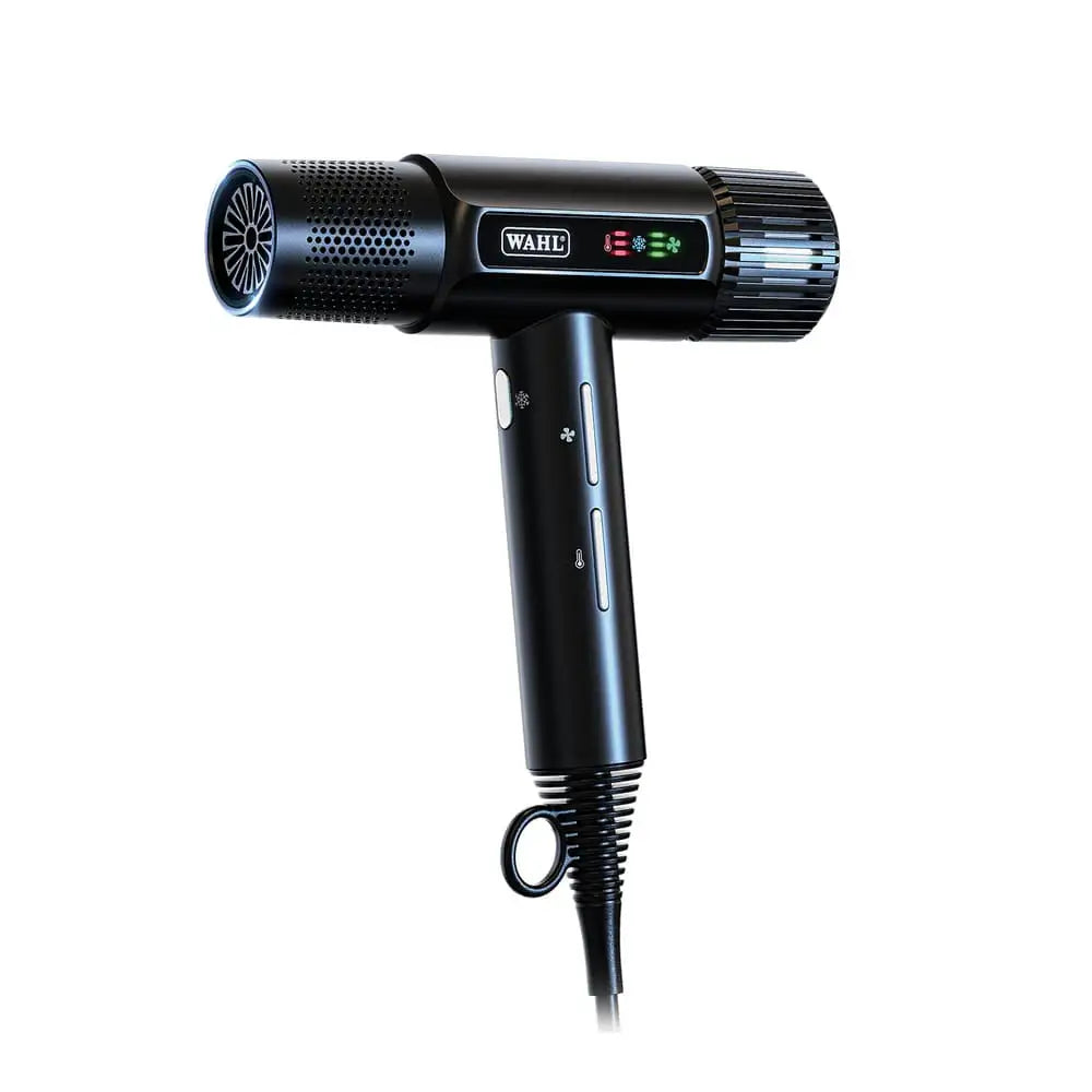 Wahl Vanquish Negro Secador de Pelo Digital de Alta Velocidad Edición Limitada