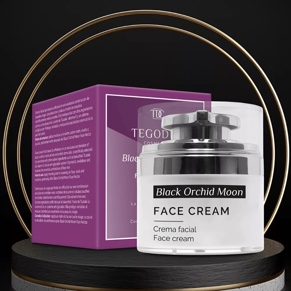 Crema Facial Rejuvenecedora Tegoder Black Orchid Moon 50 ml