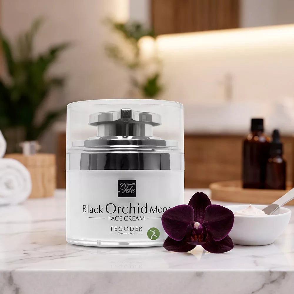 Crema Facial Rejuvenecedora Tegoder Black Orchid Moon 50 ml
