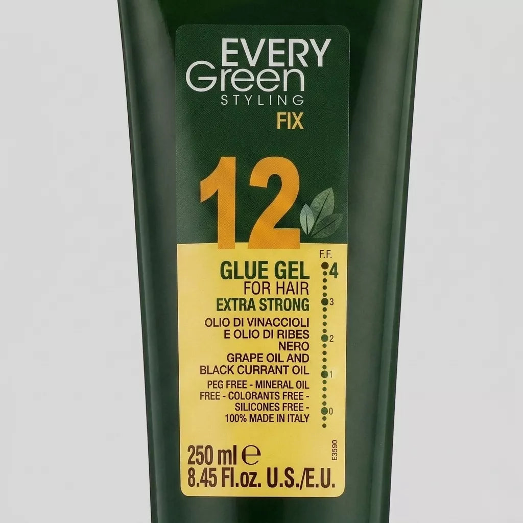 EveryGreen Styling Gel Adhesivo Fijación Fuerte y Natural sin Siliconas 250ml