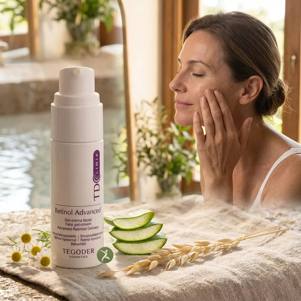 Gel Crema Facial Antiedad  Retinol Advanced, Tegoder 30 ml