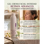 Gel Crema Facial Antiedad  Retinol Advanced, Tegoder 30 ml