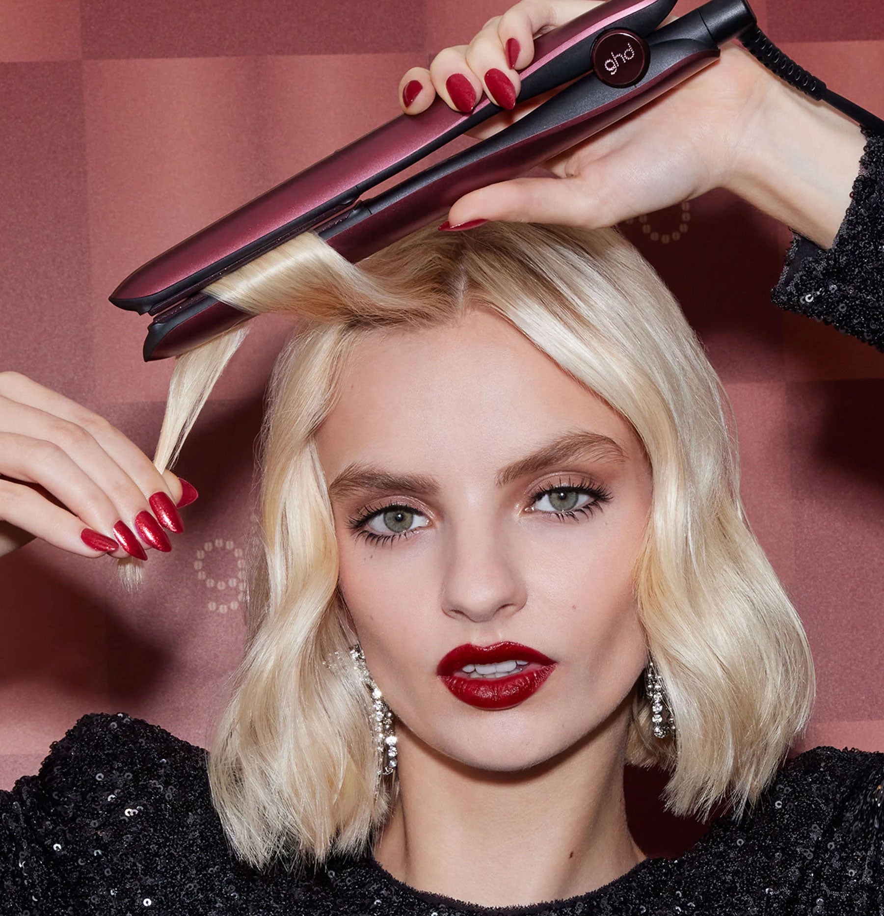 Plancha de Pelo ghd Gold Styler Cherry Chic 26mm