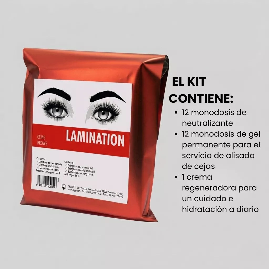 Kit Brow Lamination Kit de Laminado y Alisado de Cejas