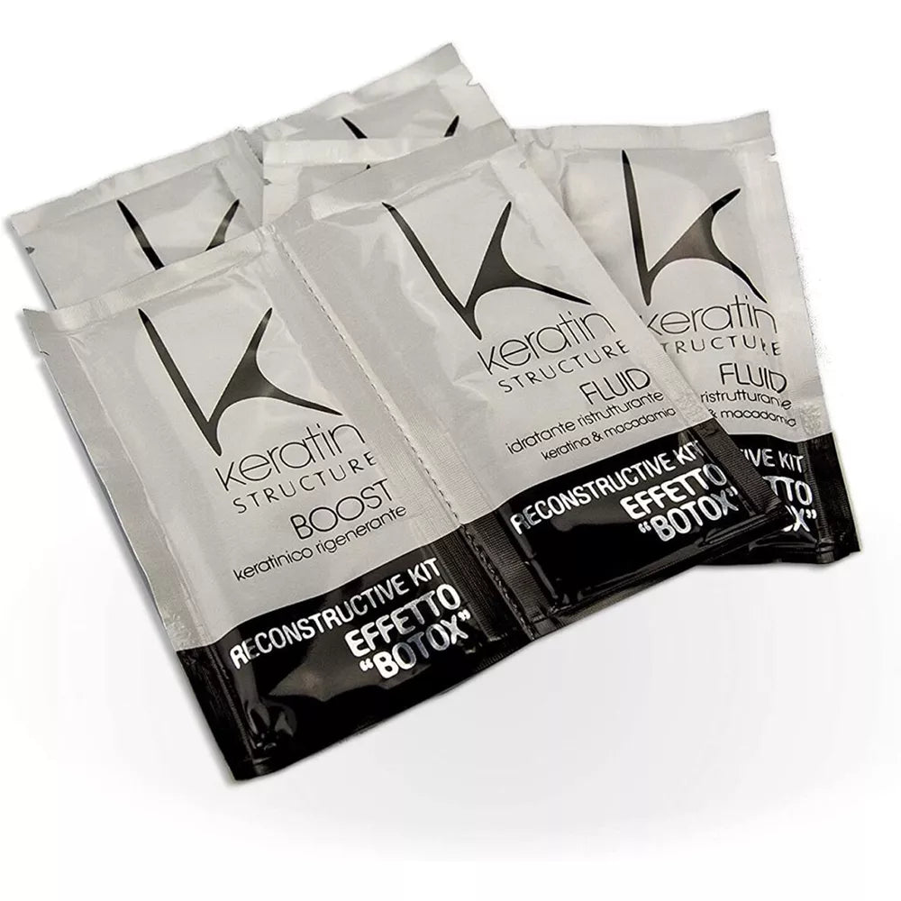 Tratamiento reconstructivo con Keratina Efecto Botox Resultado inmediato  Keratin Structure