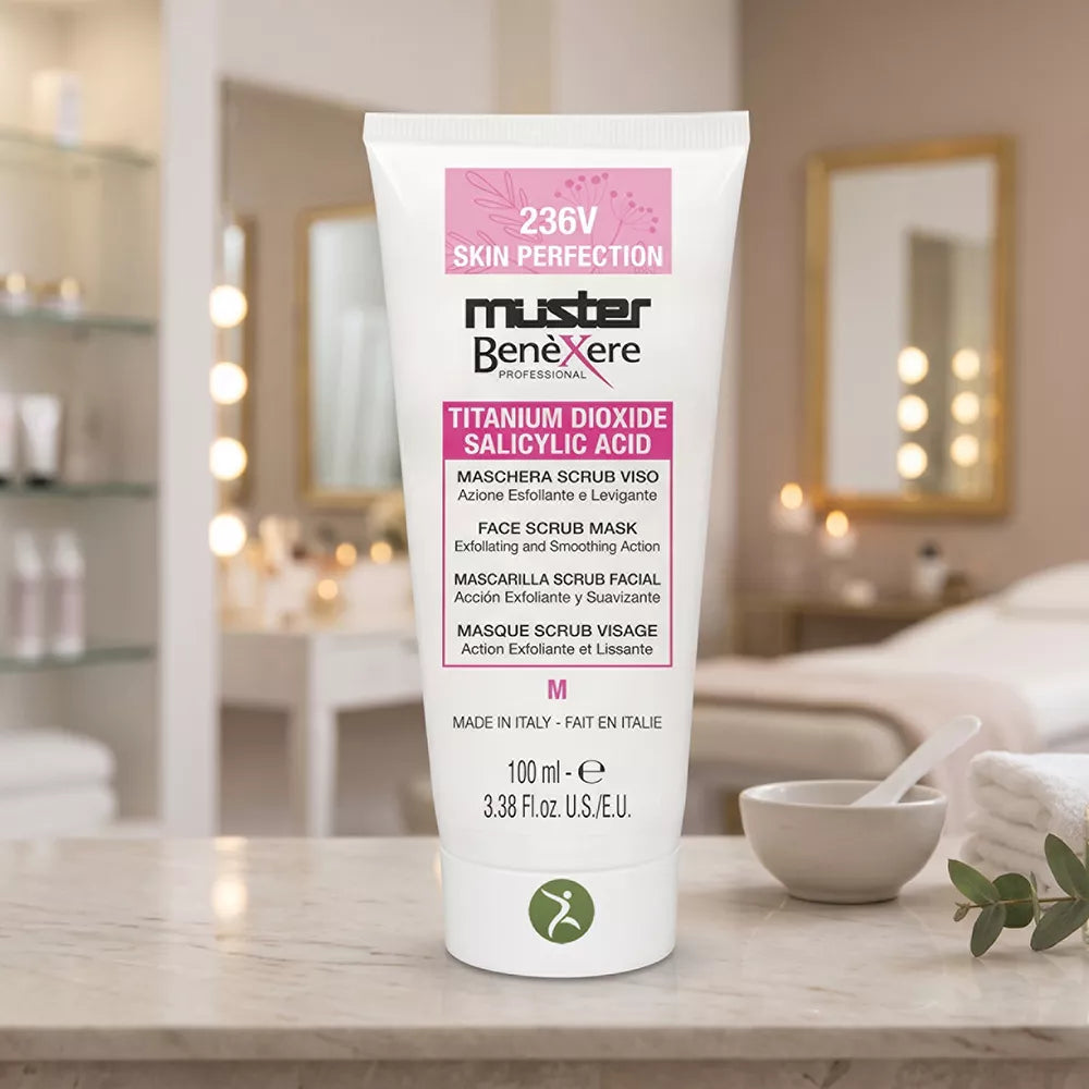 Mascarilla Facial Exfoliante y Suavizante Benexere 236 V 100ml