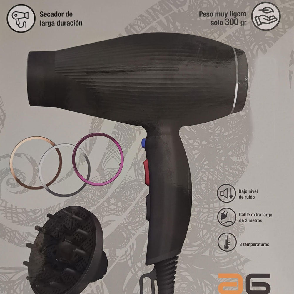Secador Twister Piuma Brushless: Potencia, Ligereza y Estilo Profesional