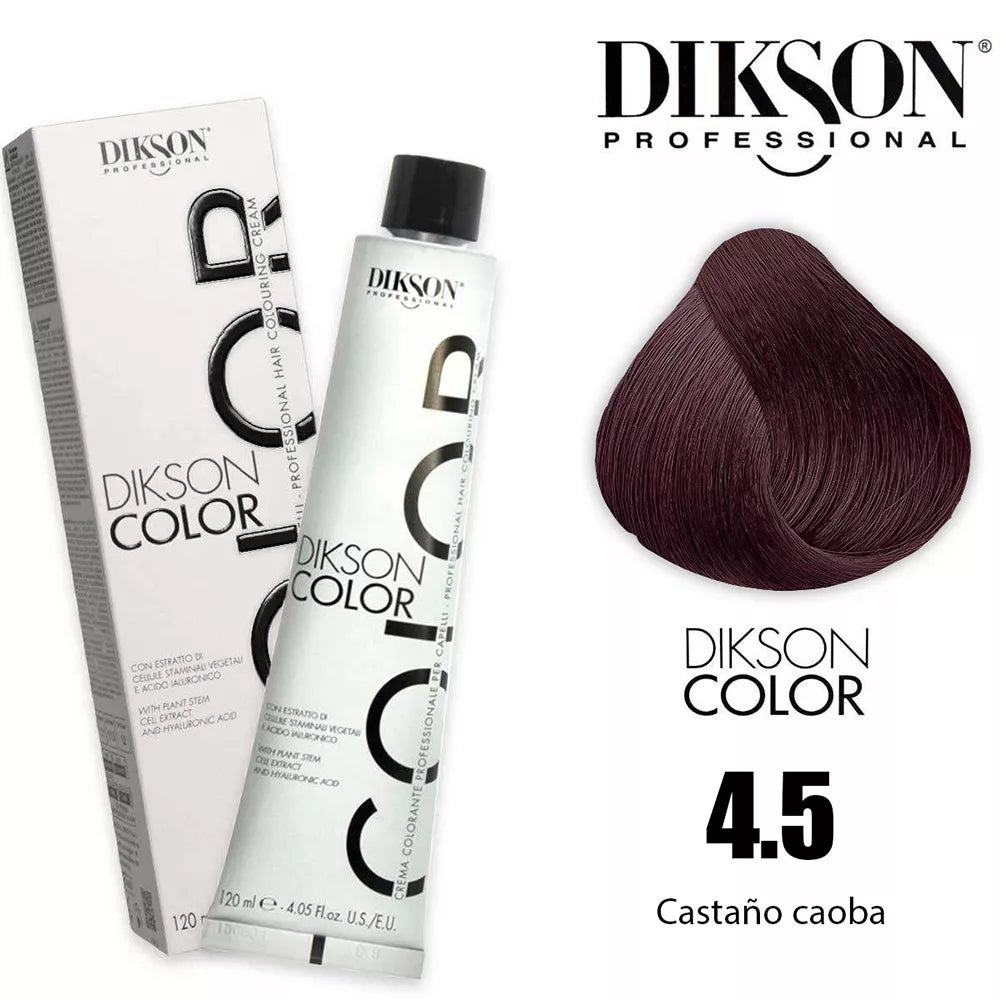 Tinte Dikson Color Coloración Permanente Colores Caoba 120ml