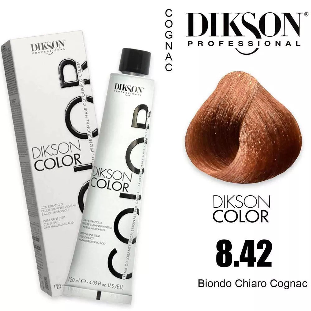 Tinte Dikson Color Coloración Permanente Colores Cognac 120ml