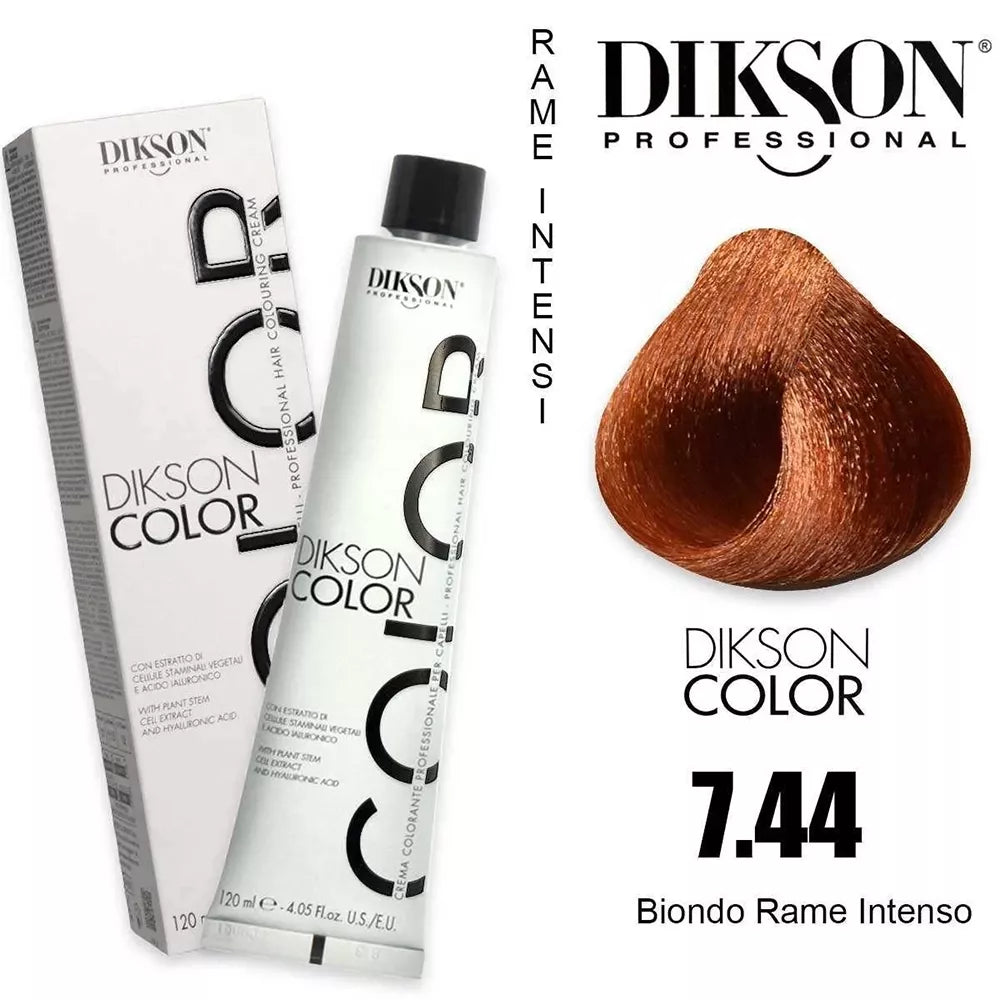 Tinte Dikson Color Coloración Permanente Colores Cobre Intenso 120ml