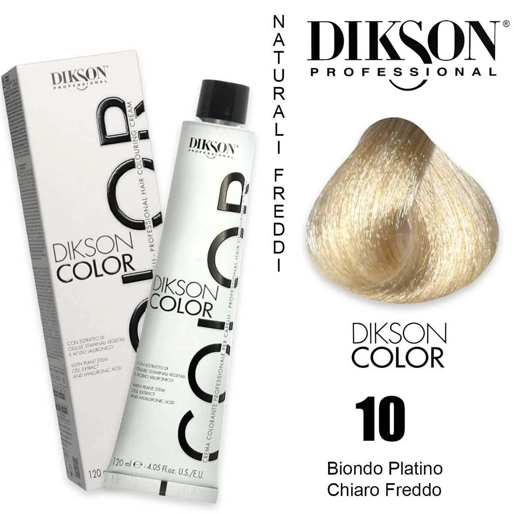 Tinta Dikson Color Coloração Permanente Cores Naturais Frias 120 ml