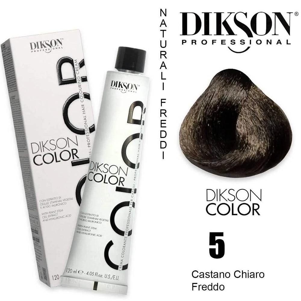 Tinta Dikson Color Coloração Permanente Cores Naturais Frias 120 ml