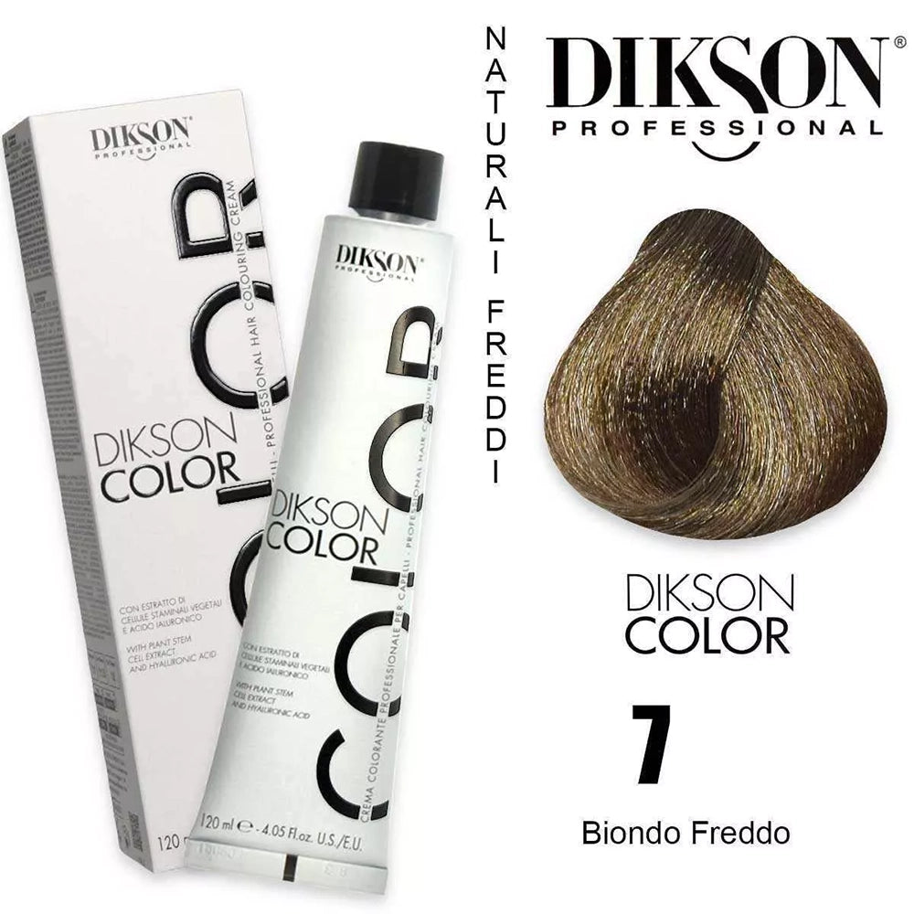 Tinta Dikson Color Coloração Permanente Cores Naturais Frias 120 ml
