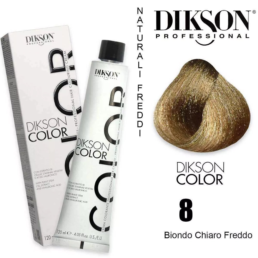 Tinta Dikson Color Coloração Permanente Cores Naturais Frias 120 ml