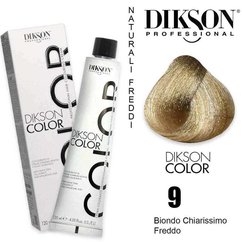 Tinta Dikson Color Coloração Permanente Cores Naturais Frias 120 ml
