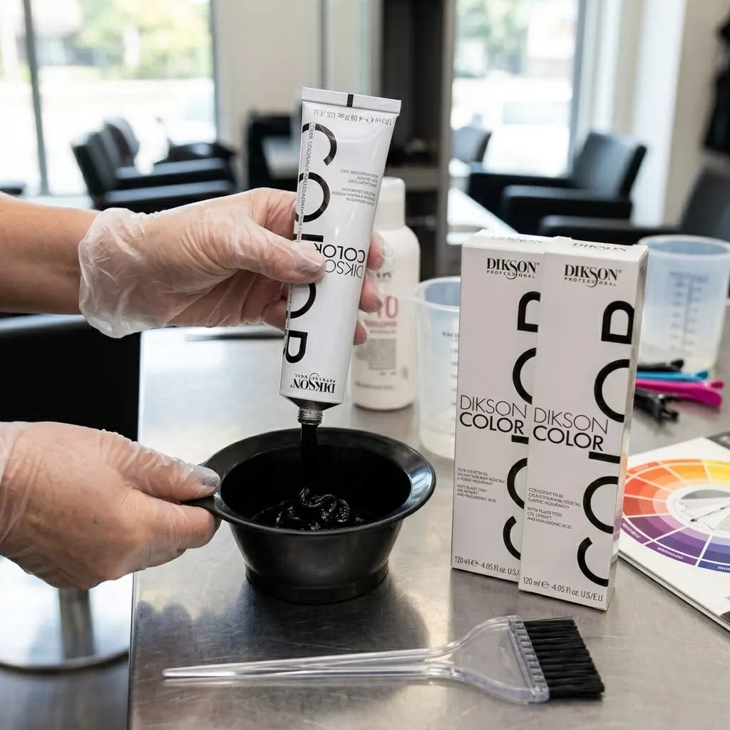 Tinte Dikson Color Coloración Permanente con Ácido Hialurónico Colores Naturales 120ml