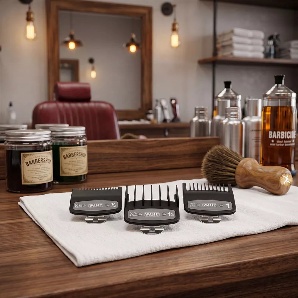 Wahl Peines Guía Premium 1.5mm 3mm y 4.5mm